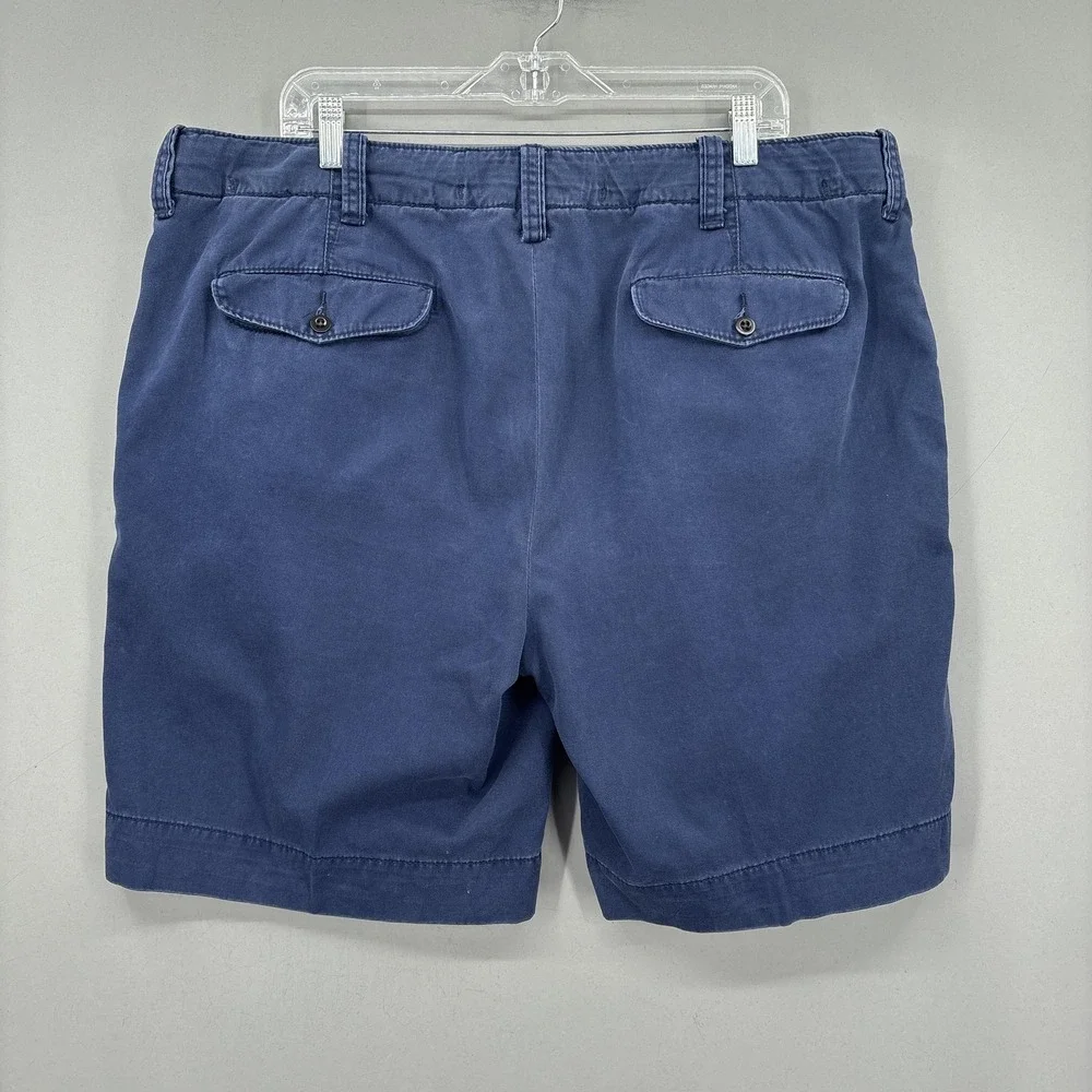 Polo Ralph Lauren Shorts Mens 40 Blue‎ USA Flag Chino Canvas 9